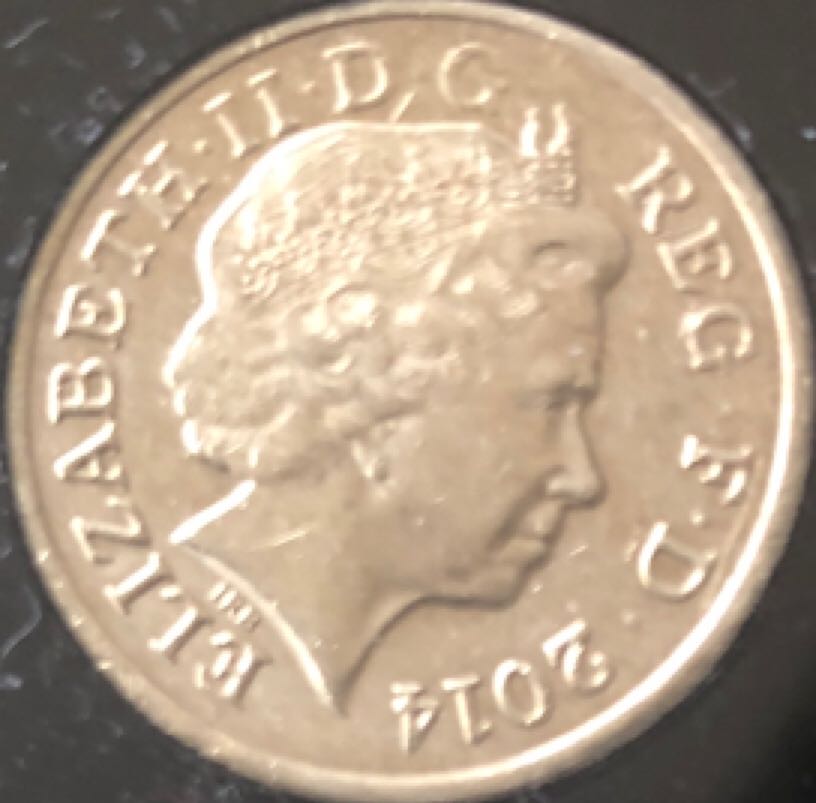 2014 £1 Scottish Floral  coin collectible - Main Image 2