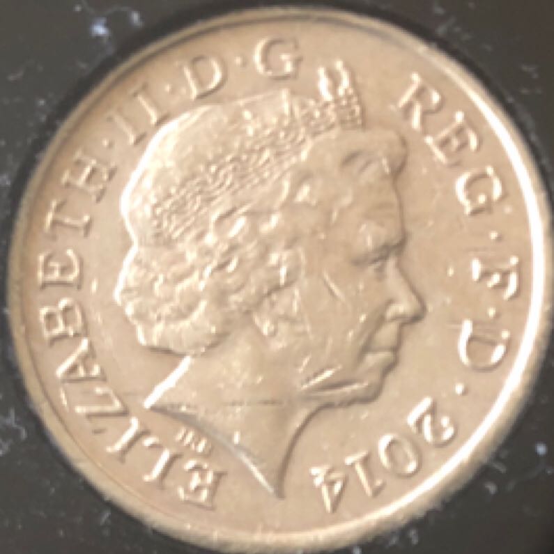 2014 £1 Irish Floral  coin collectible - Main Image 2