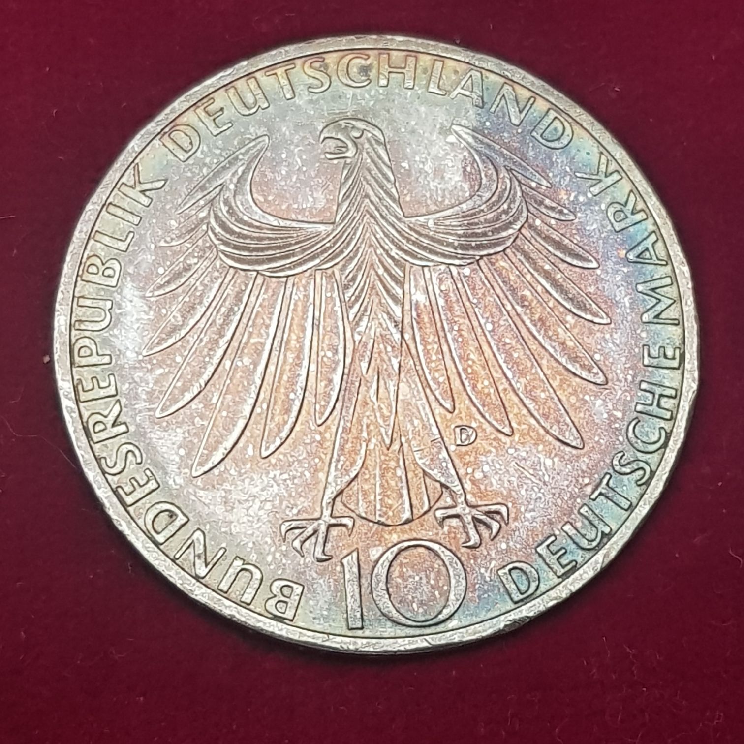 10 Marcos ( D )  coin collectible - Main Image 2