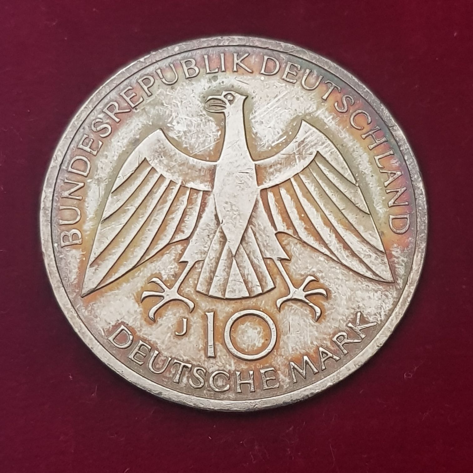 10 Marcos ( J )  coin collectible - Main Image 2