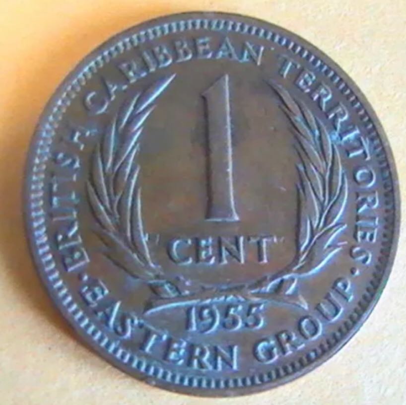 Eastern Caribbean States 1 Cent  coin collectible - Main Image 2
