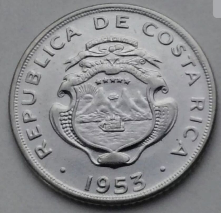 Costa Rica 5 Centimos  coin collectible - Main Image 2