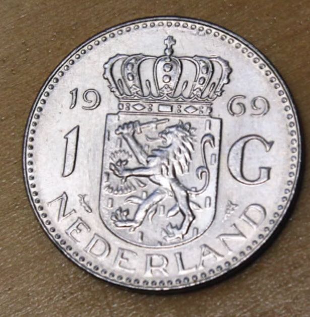 Netherlands 1 Gulden  coin collectible - Main Image 2