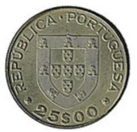 Portugal 25 Escudos  coin collectible - Main Image 2