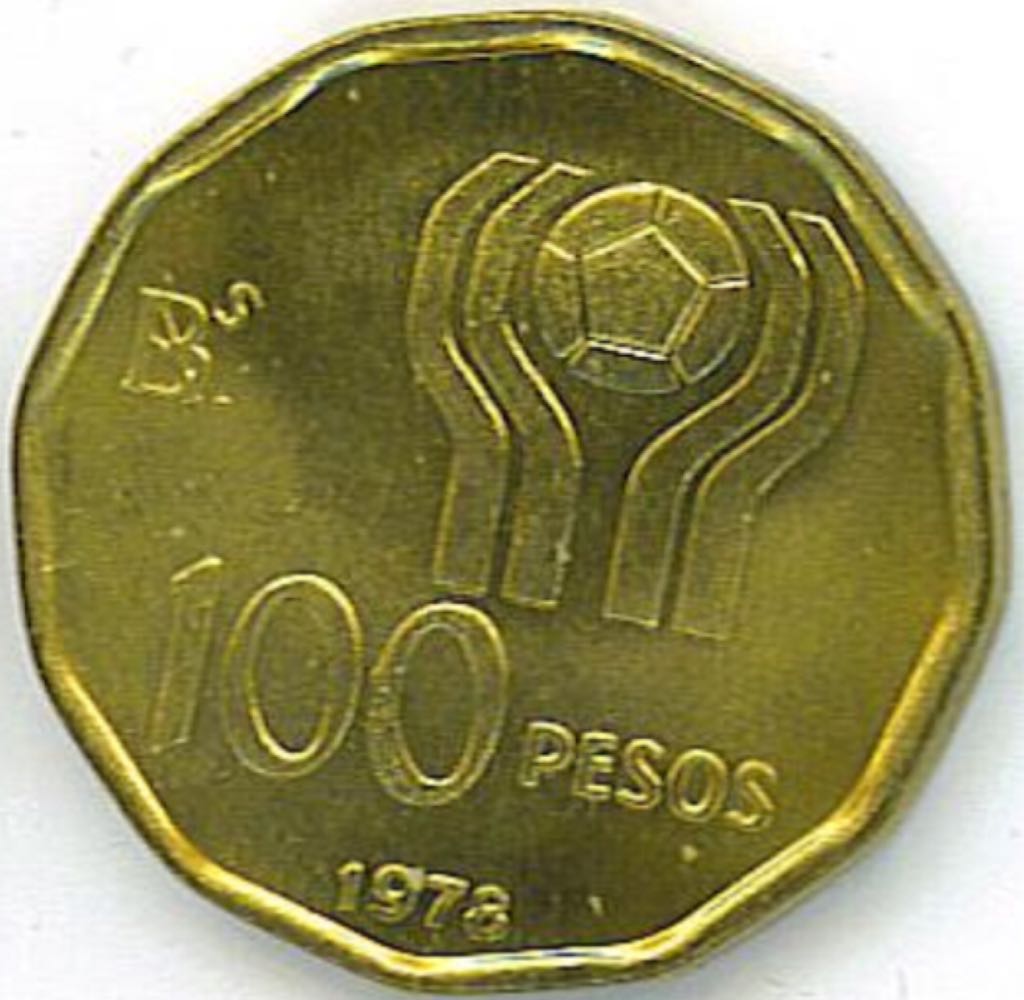 Argentina 100 Pesos  coin collectible - Main Image 2