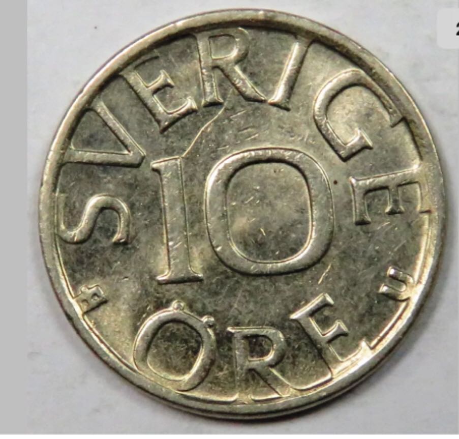 Sweden 10 Ore  coin collectible - Main Image 2