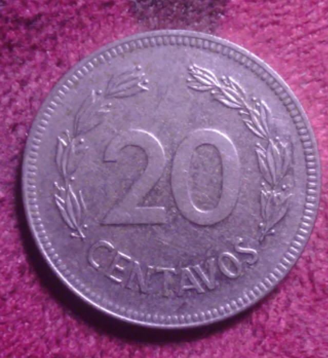 Ecuador 20 Cents  coin collectible - Main Image 2
