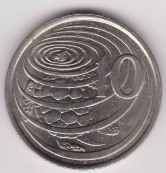 Cayman Islands 10 cents  coin collectible - Main Image 2