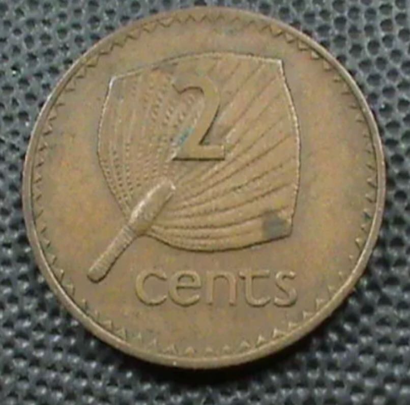 Fiji 2 Cent  coin collectible - Main Image 2