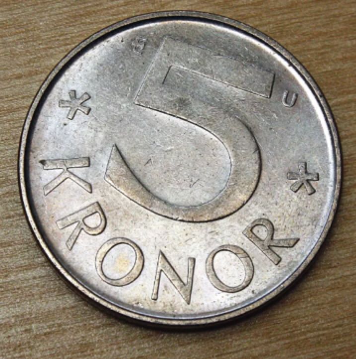 Sweden 5 Kronor  coin collectible - Main Image 2