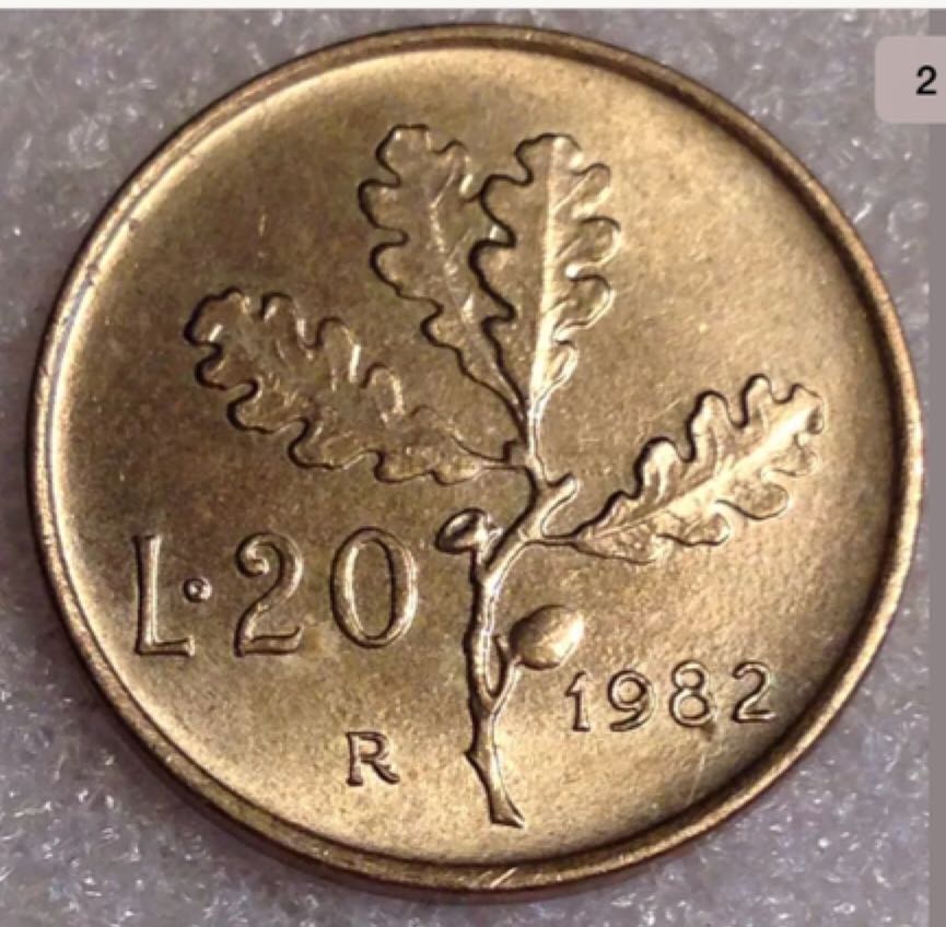 1-Italy 20 Lire, 1957  coin collectible - Main Image 2