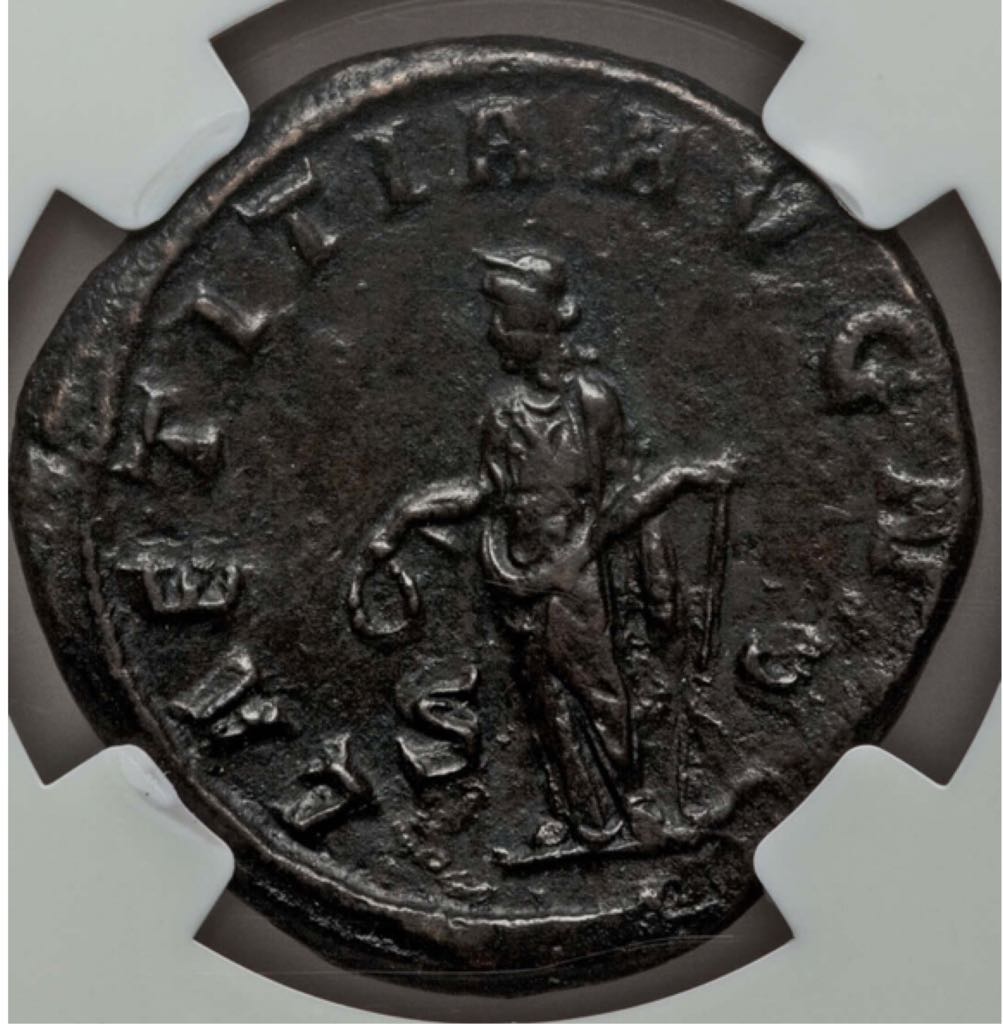 Gordian III Sestertius (NGC) (2)  coin collectible - Main Image 2