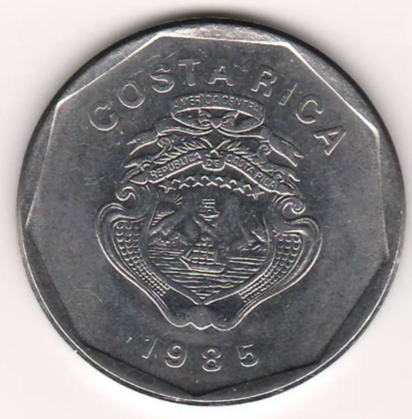 Costa Rica 20 Colones  coin collectible - Main Image 2