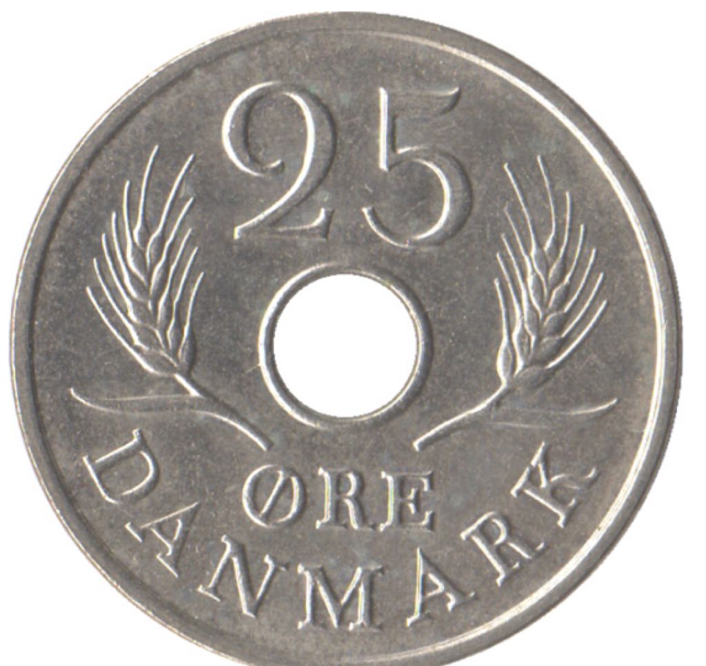 Denmark 25 Ore  coin collectible - Main Image 2