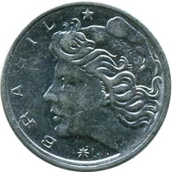 (20) Brazil - 2 Centavos  coin collectible - Main Image 2