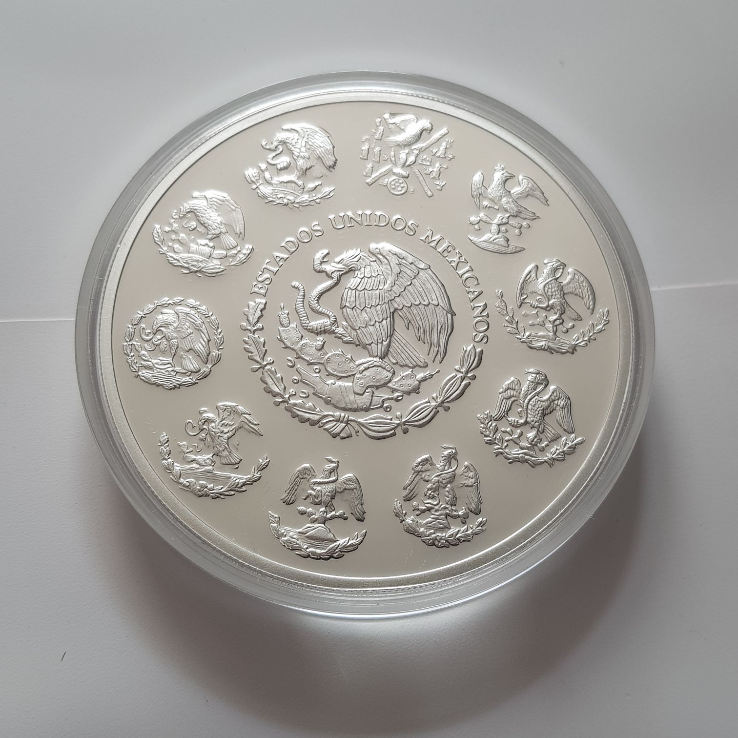 5 Onzas De Plata Libertad  coin collectible - Main Image 2