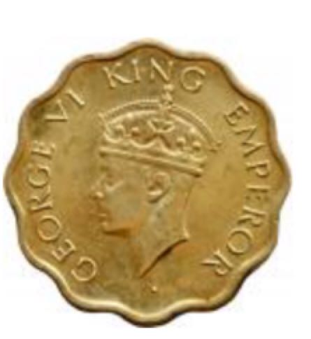 India 1 Anna  coin collectible - Main Image 2