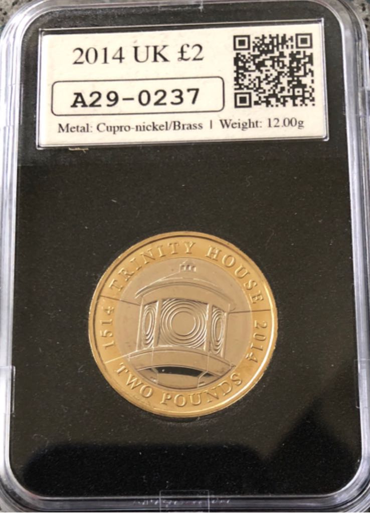 2014 £2 Trinity House  coin collectible - Main Image 2