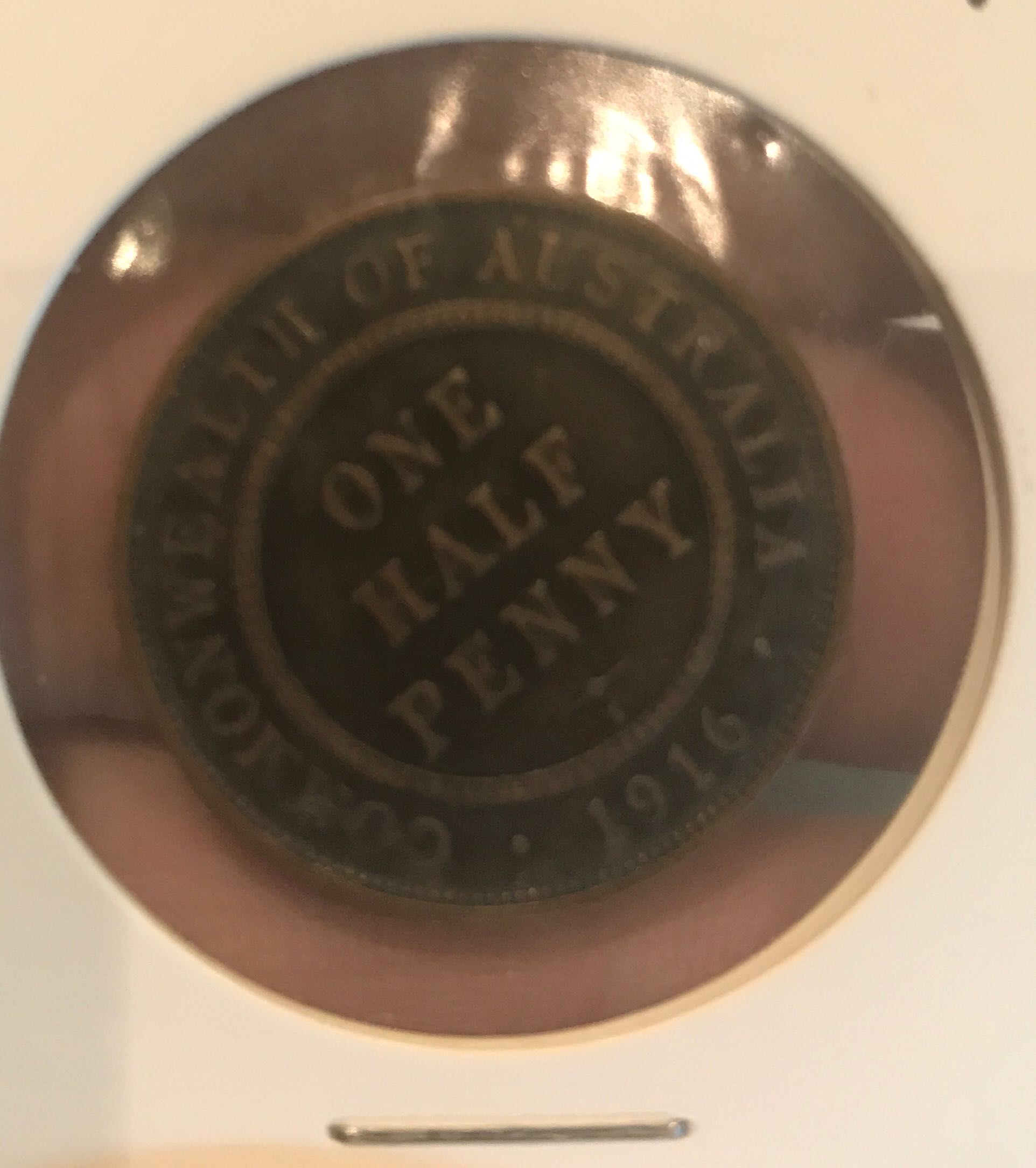 Australia Half Penny  coin collectible - Main Image 3