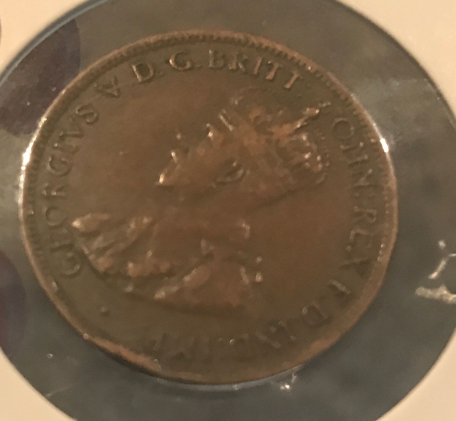 1921 Australian Half Penny  coin collectible - Main Image 4