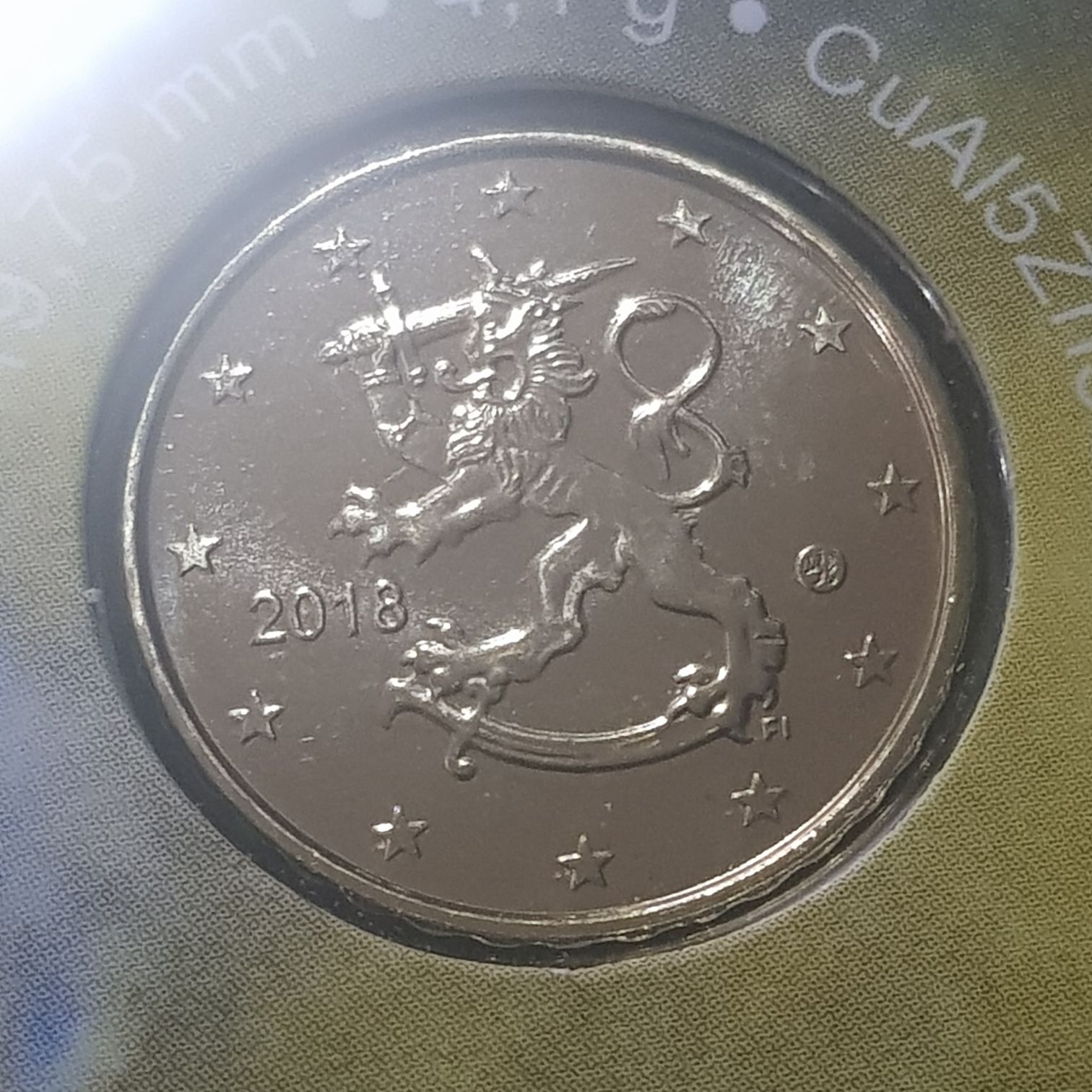 .1 Centavo De Euro  coin collectible - Main Image 2