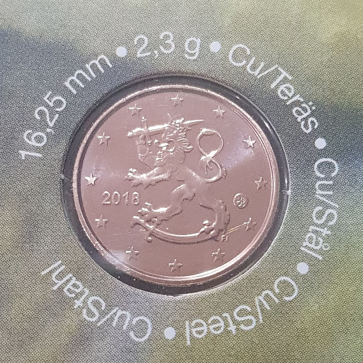 .01 Centavo De Euro  coin collectible - Main Image 2