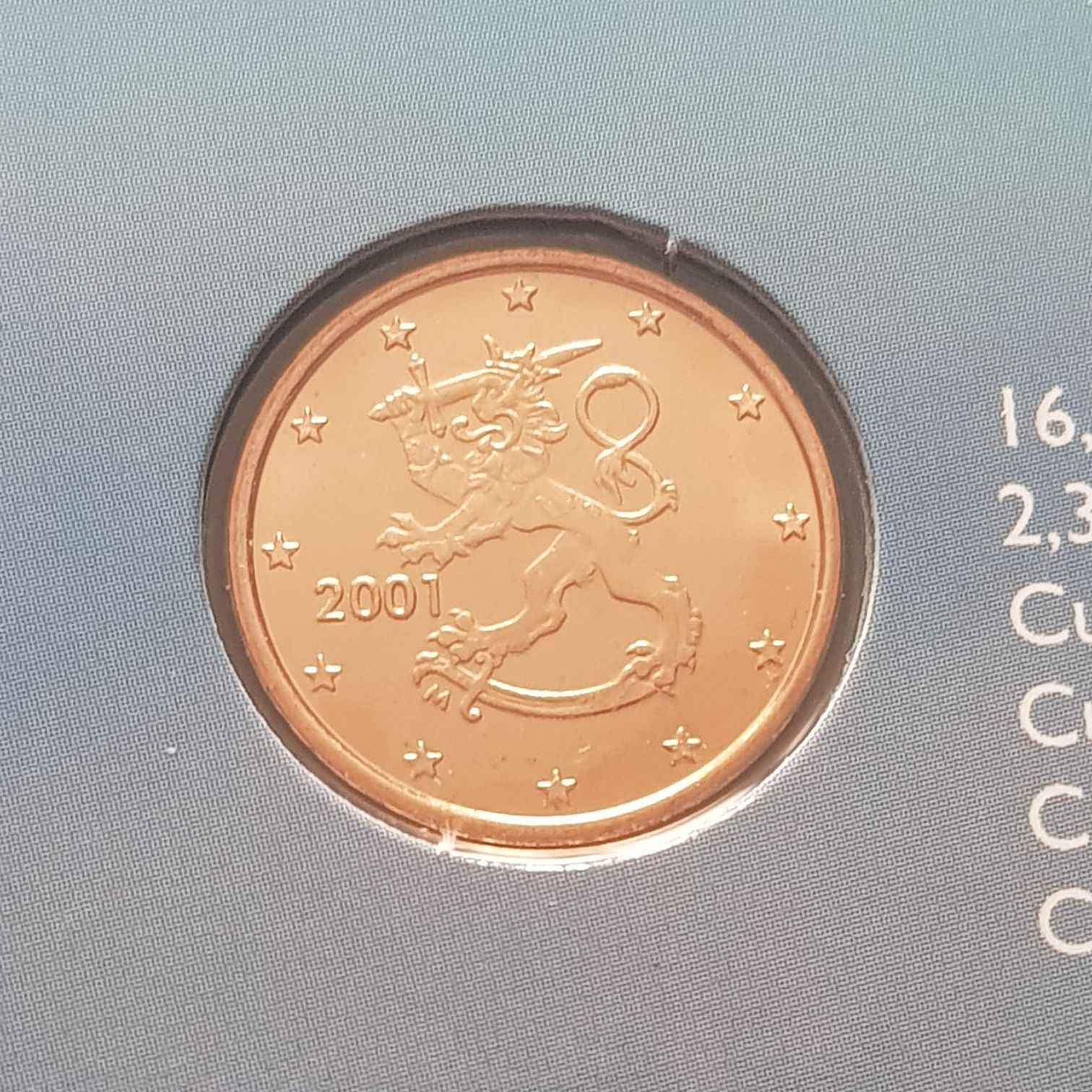 .01 Centavo De Euro  coin collectible - Main Image 2