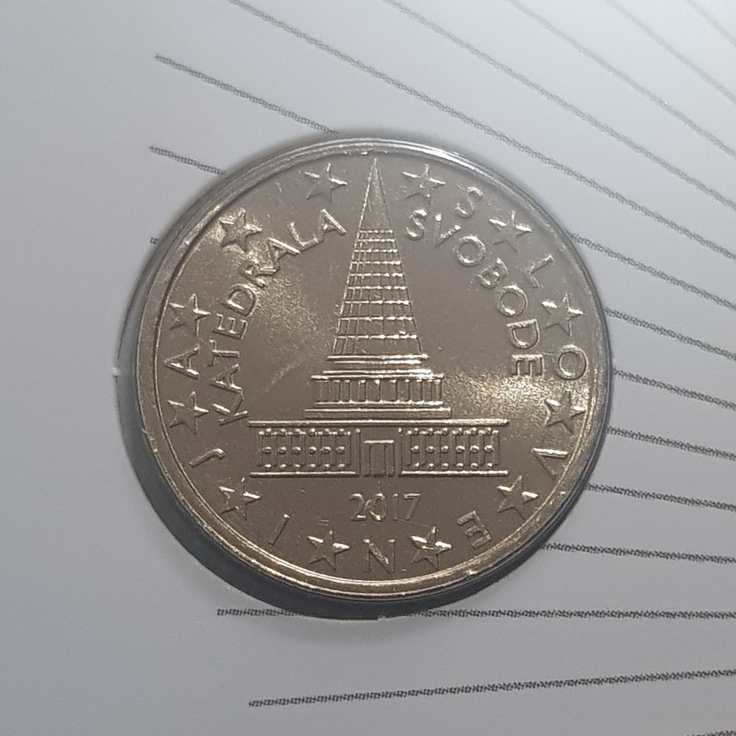 .1 Centavo De Euro  coin collectible - Main Image 2