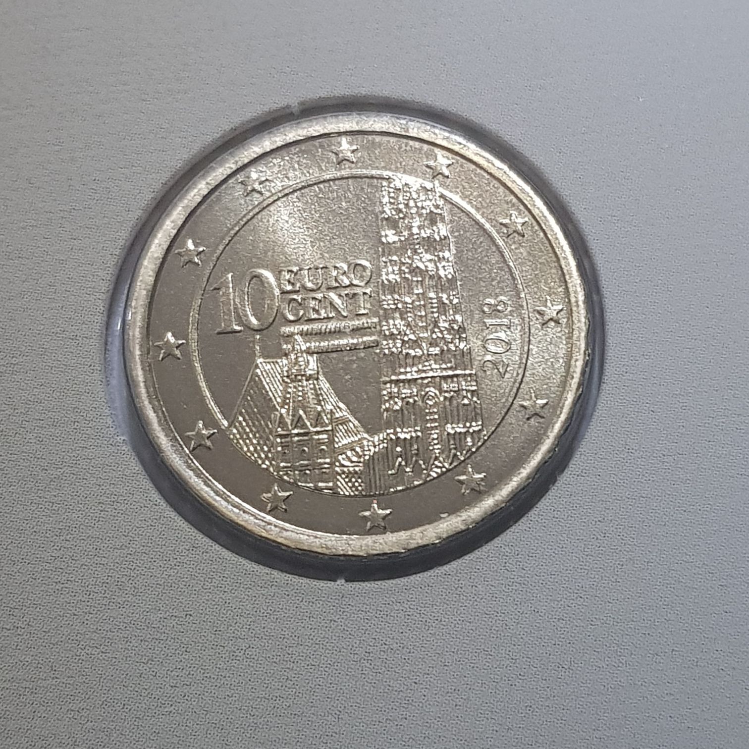 .1 Centavo De Euro  coin collectible - Main Image 2