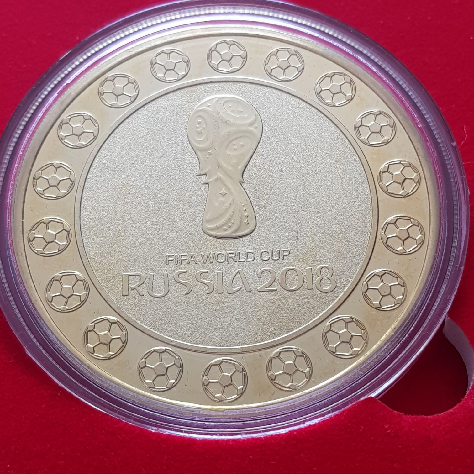 (21) Rusia 2018  coin collectible - Main Image 2