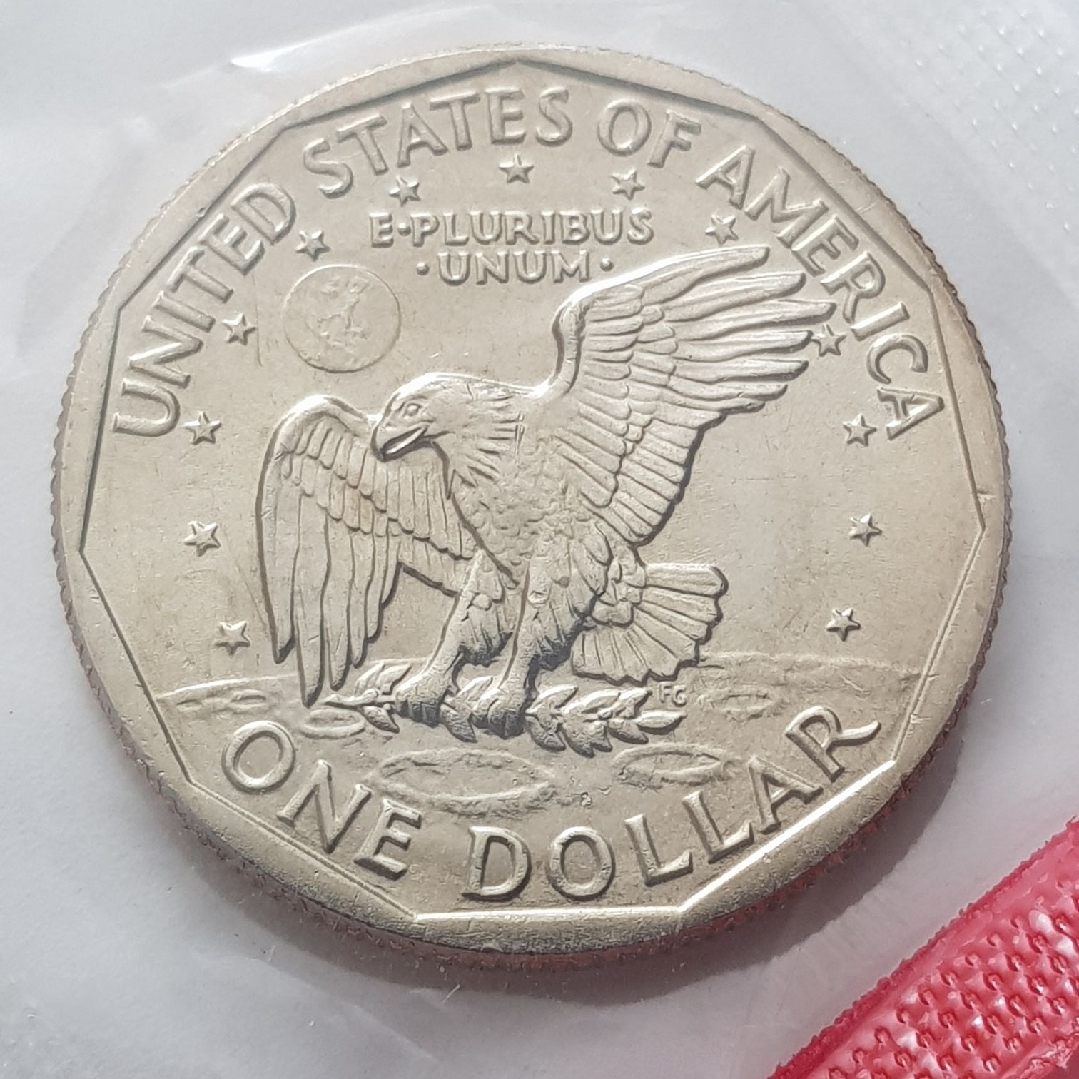 1 Dólar  coin collectible - Main Image 2