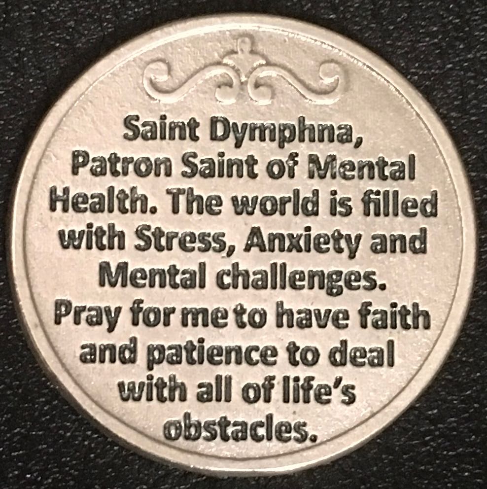 St. Dymphna  coin collectible - Main Image 2