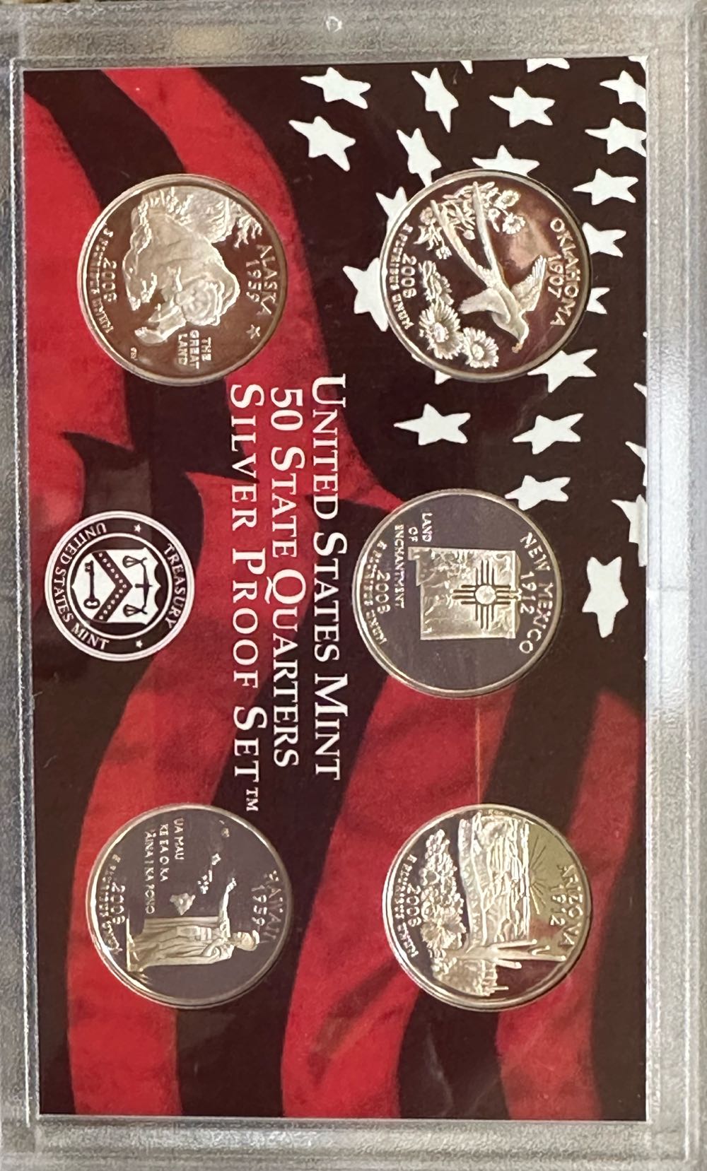 United States Mint Proof Set 2008  coin collectible [Barcode 704785055865] - Main Image 2