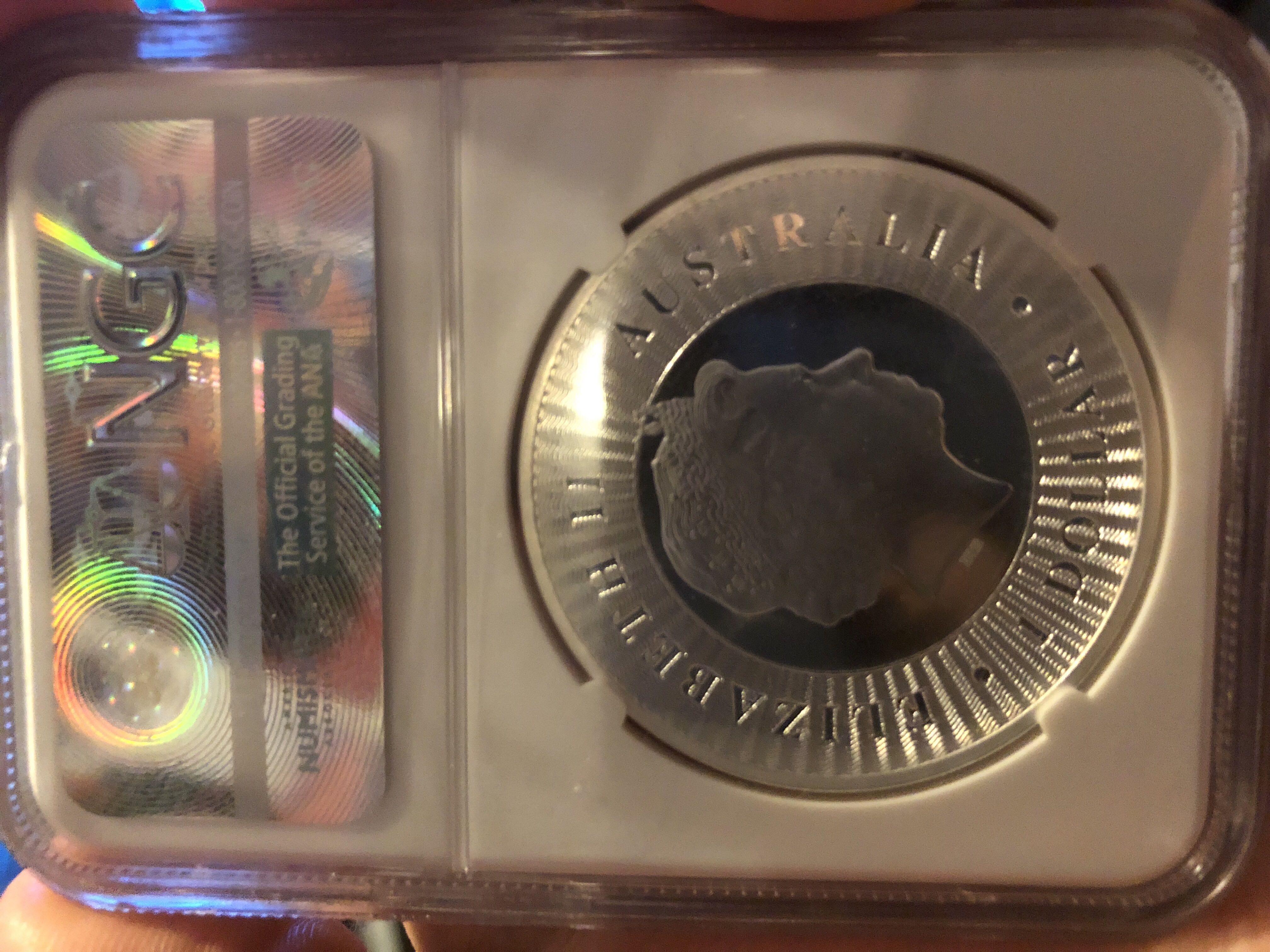 2017P Australia Kangaroo S$1 MS69  coin collectible - Main Image 2