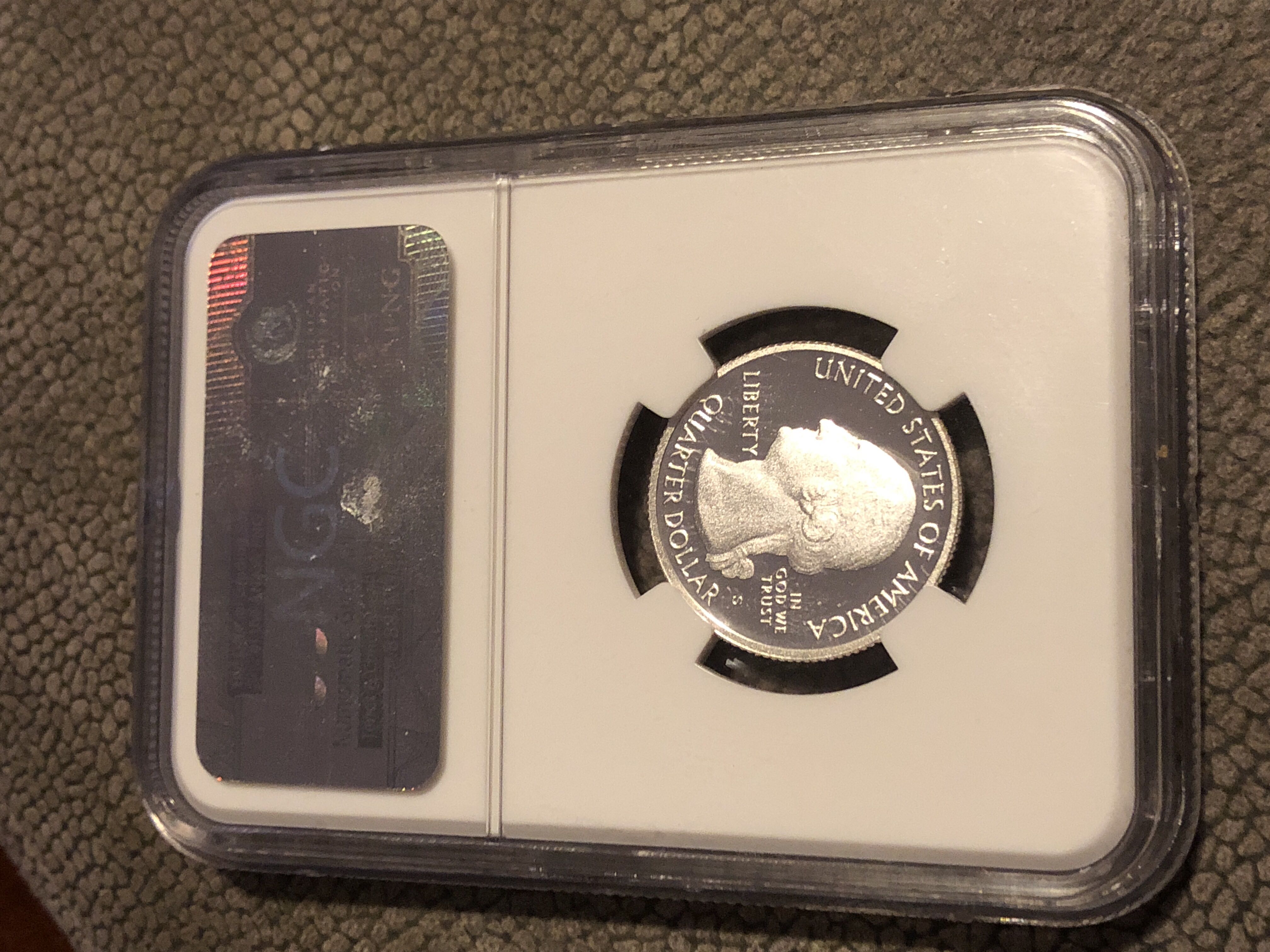 2015 S Silver 25C Mount Hod N.F. PF69 Ultra Cameo  coin collectible - Main Image 2
