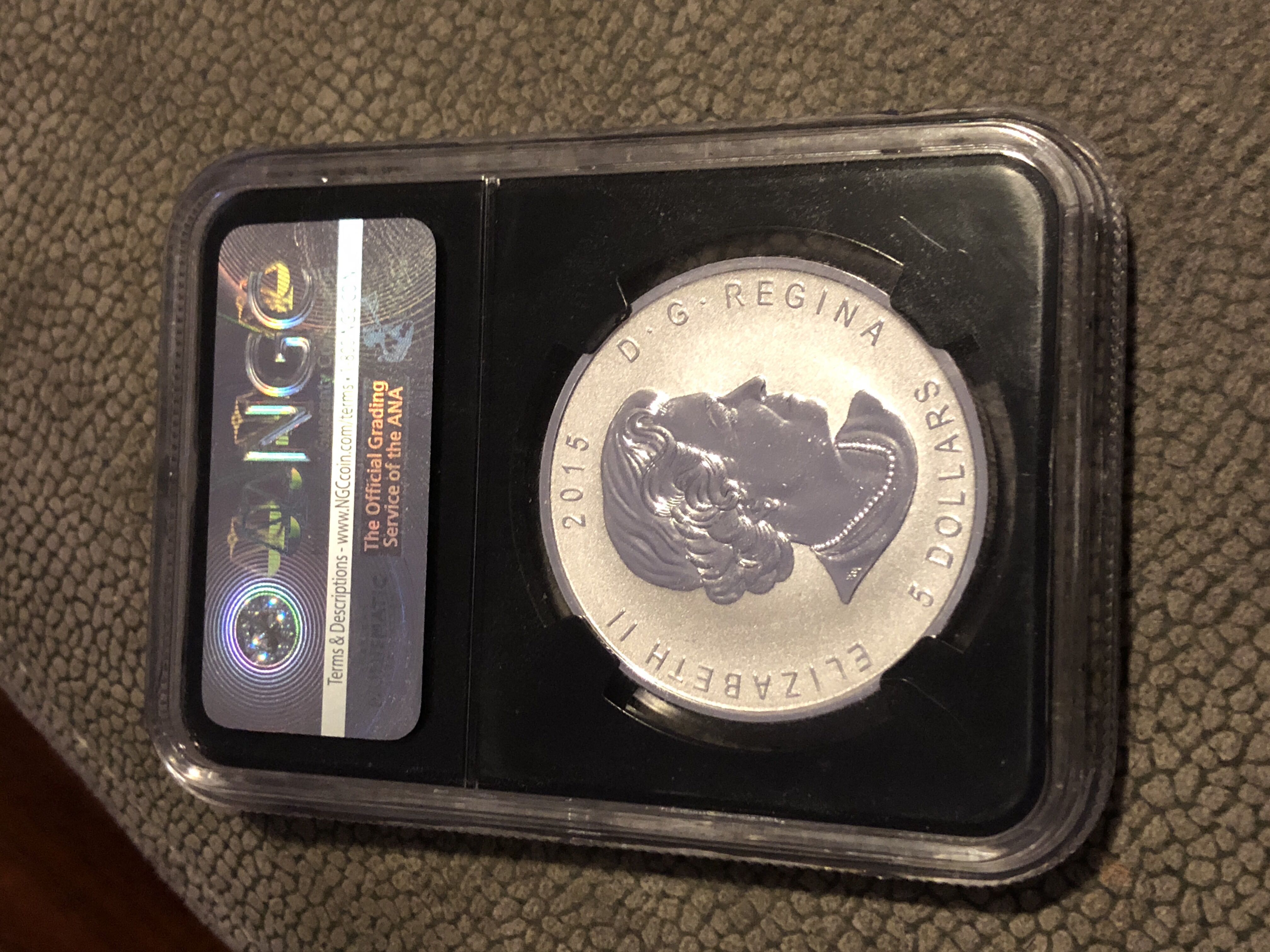 2015 Canada Maple Leaf E=mc2 Privy Reverse Proof PF69  coin collectible - Main Image 2