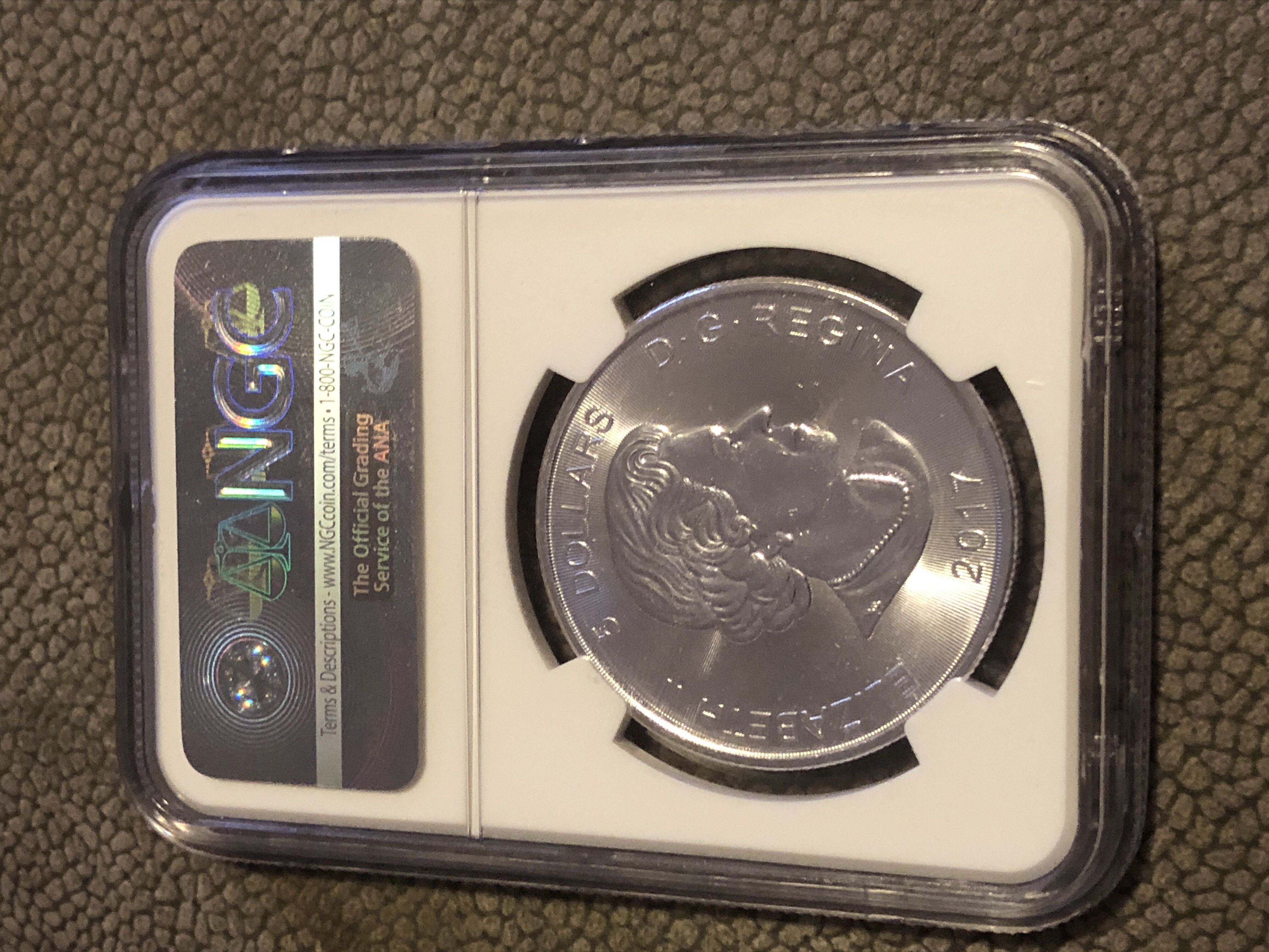 2017 Canada S$5 Lynx Early Releases MS69  coin collectible - Main Image 2