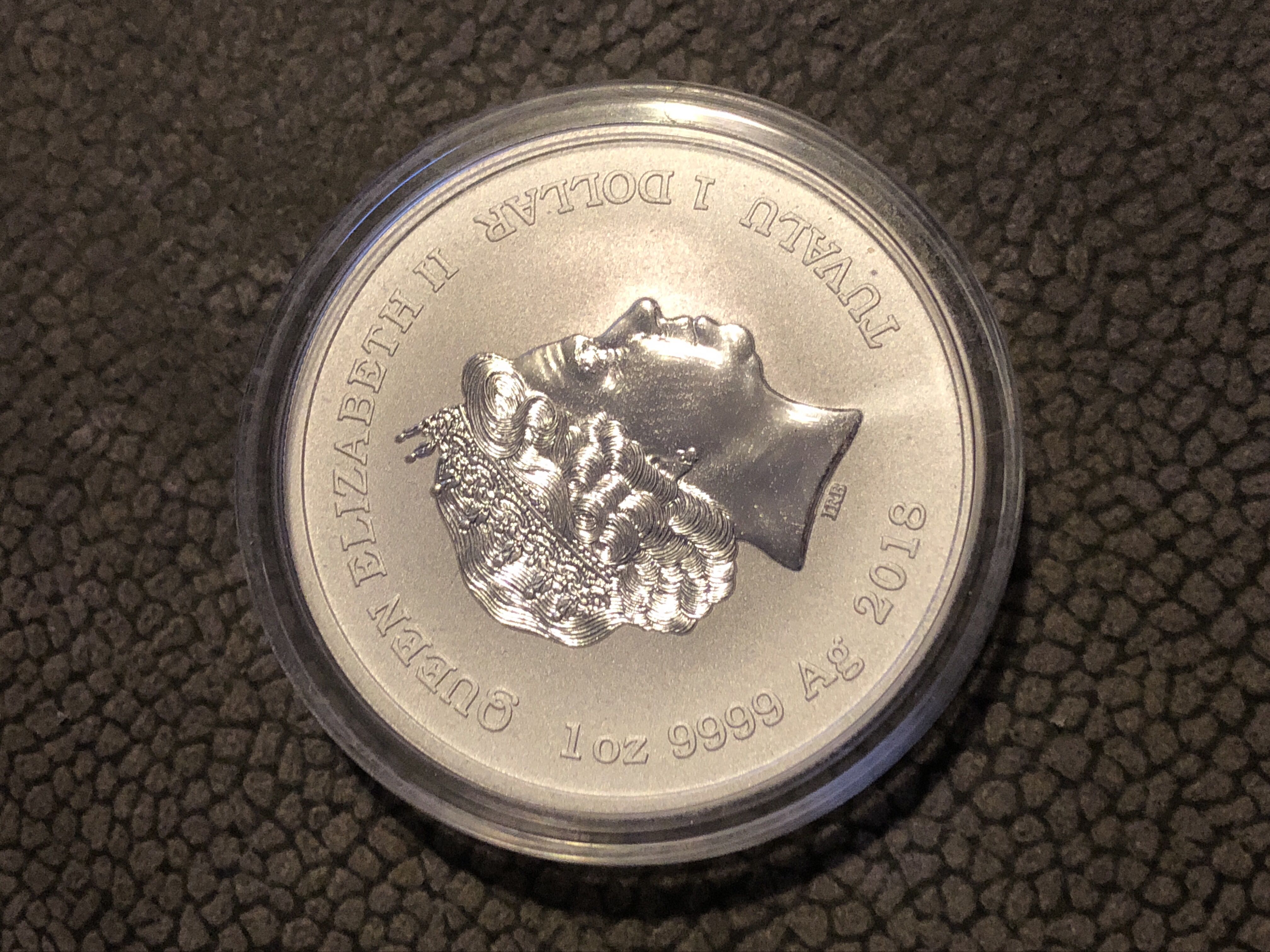 2018 Tuvalu S$1 Marvel Thor  coin collectible - Main Image 2