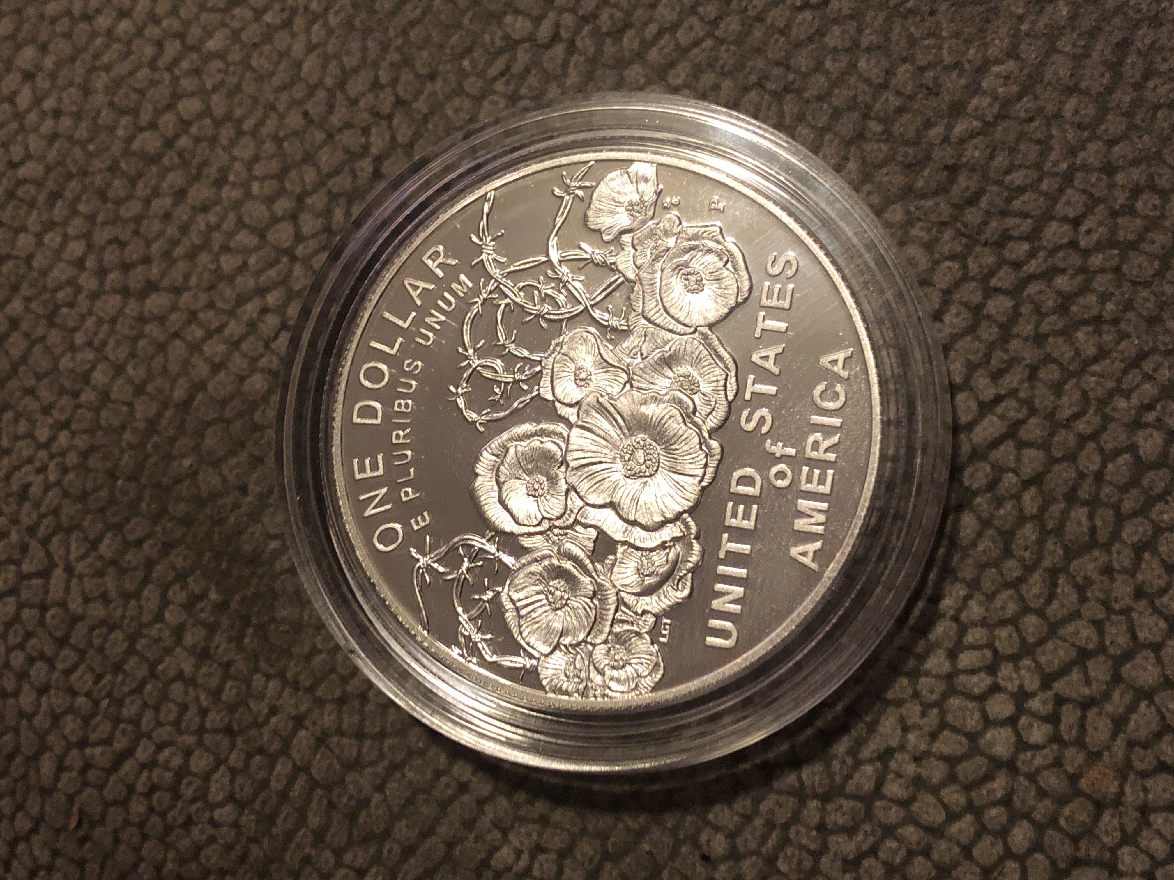 World War I Centennial Proof  coin collectible - Main Image 2