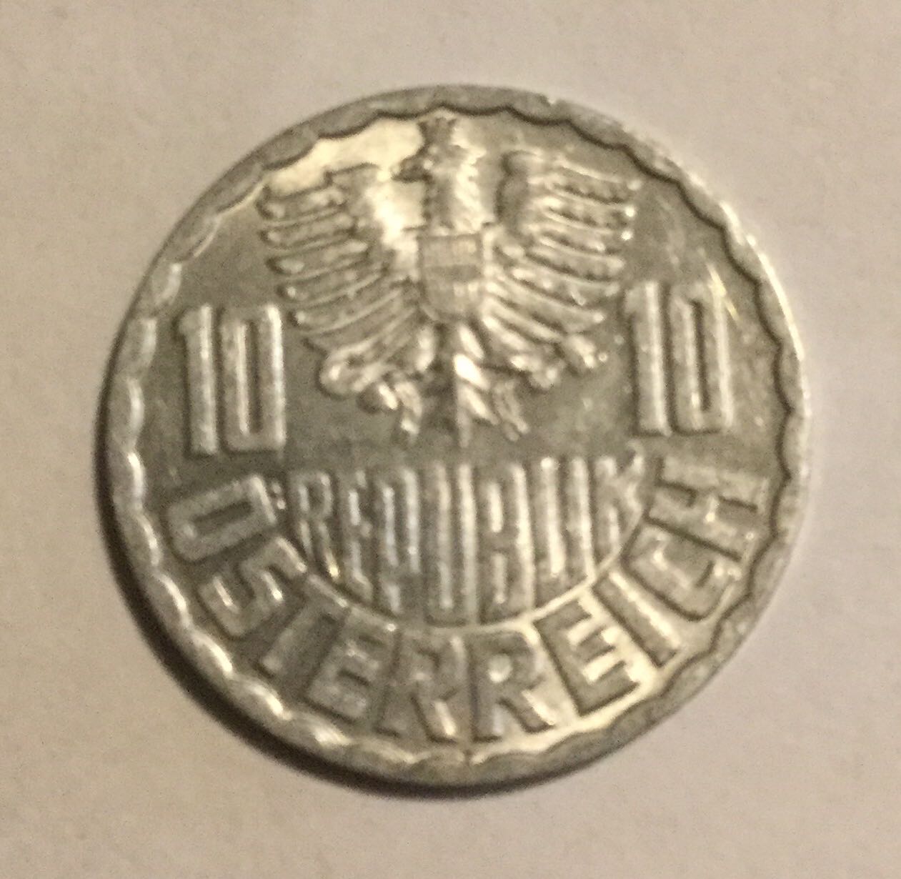 10 Groschen 1974  coin collectible - Main Image 2
