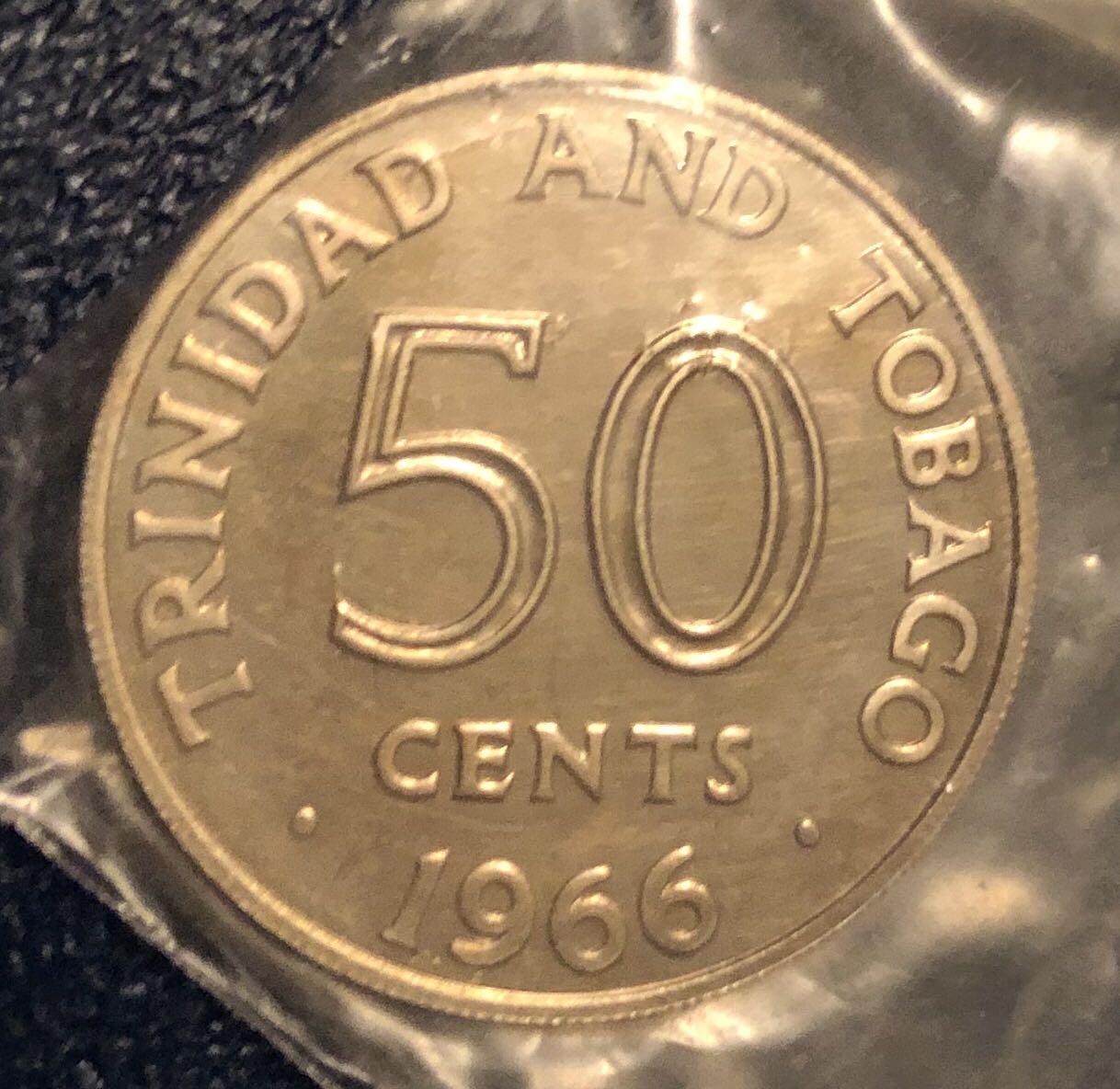 Trinidad and Tobago 50 Cents   coin collectible - Main Image 3