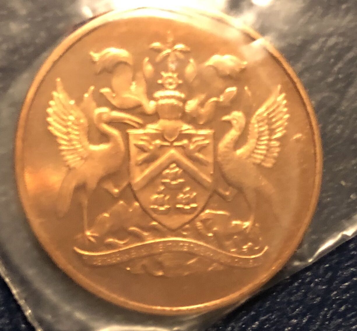 Trinidad and Tobago 5 Cent  coin collectible - Main Image 2