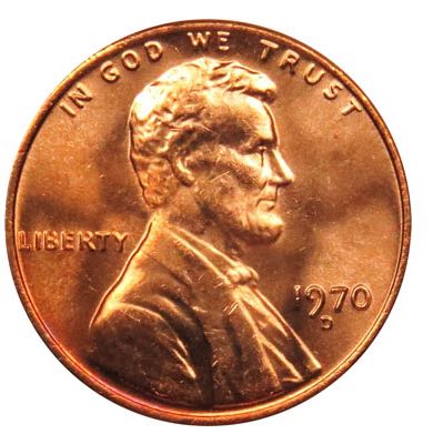 1970 Penny D  coin collectible - Main Image 1