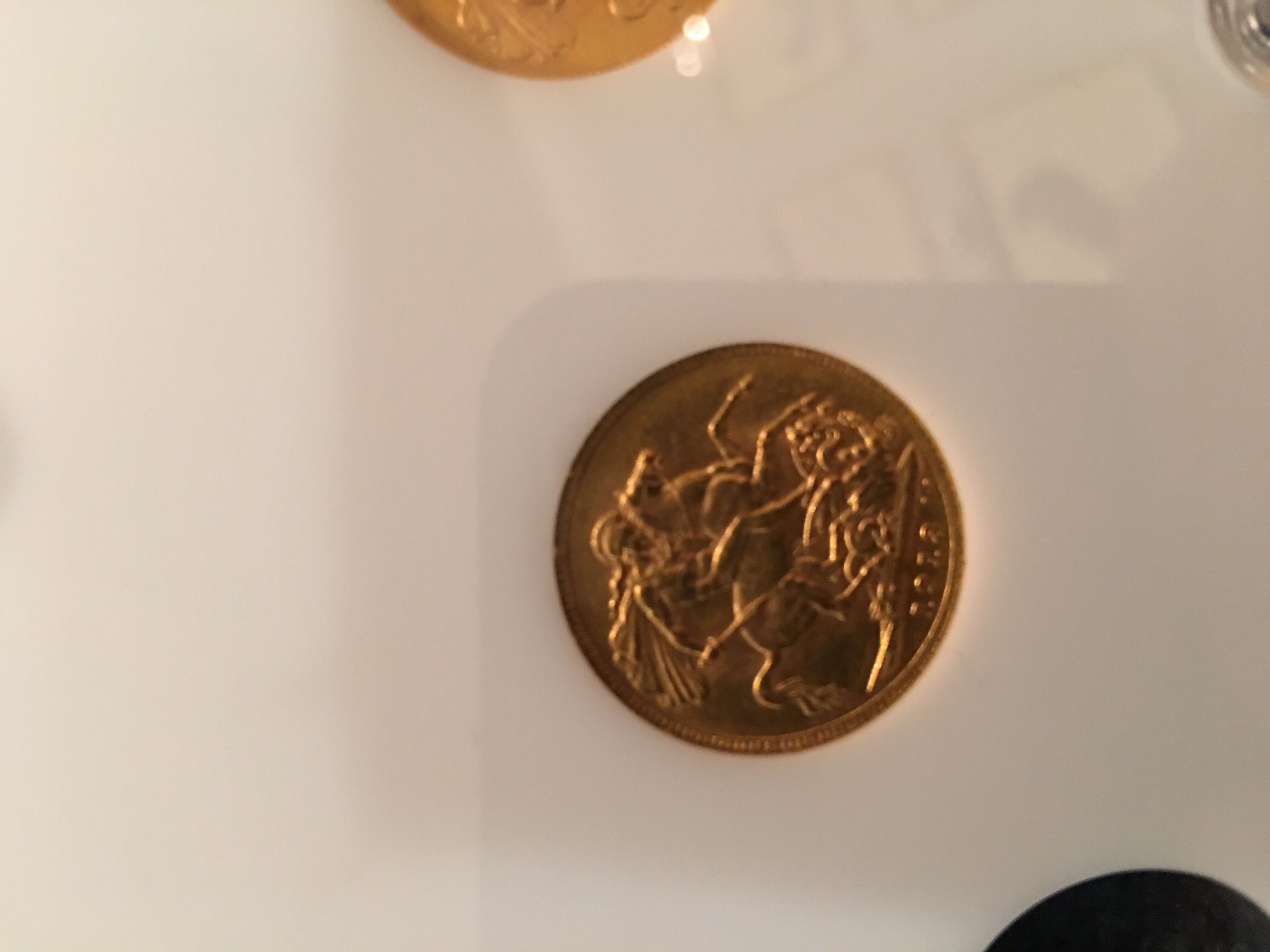 British Sovereign George V  coin collectible - Main Image 2