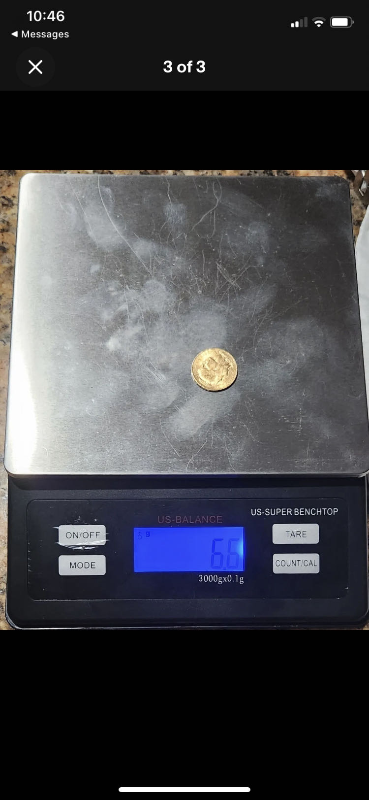 French 20 Franc Rooster  coin collectible - Main Image 3