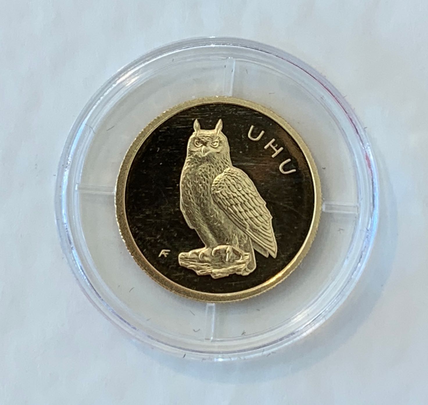 20 Euro Goldmünze 2018 „Uhu“  coin collectible - Main Image 3