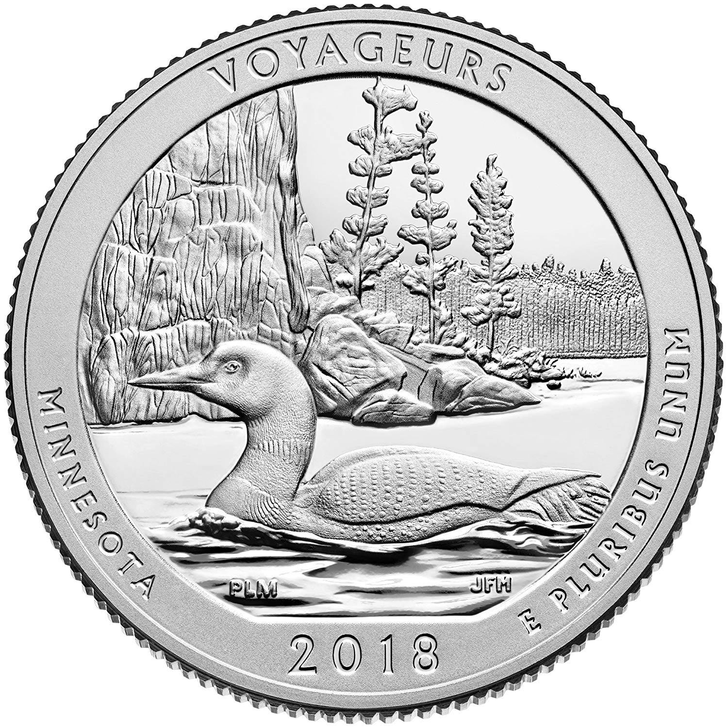 2018 Voyageurs National Park Quarter (P)  coin collectible - Main Image 3