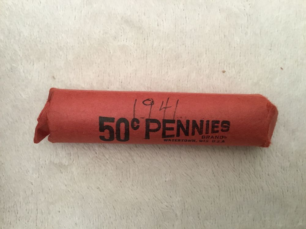 Penny, Wheat - Roll  coin collectible - Main Image 3