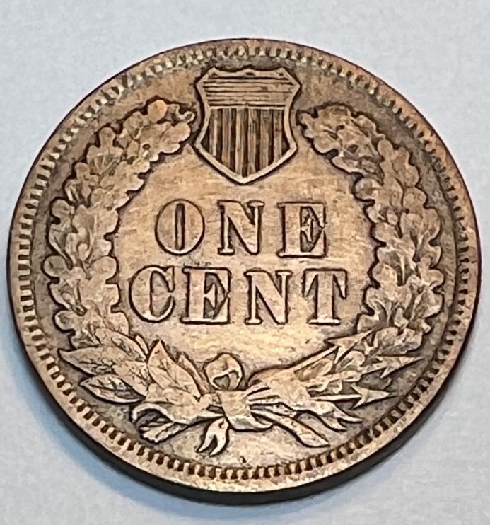 1871 Indian Cent  coin collectible - Main Image 2