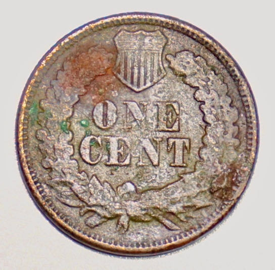 1868 Indian Head Cent  coin collectible - Main Image 2